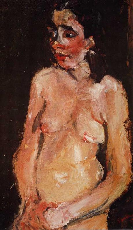 Chaim Soutine Naked Woman